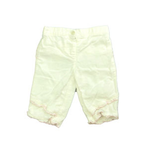 Wendy Bellissimo Girls White | Pink Pants size: 3-6 Months
